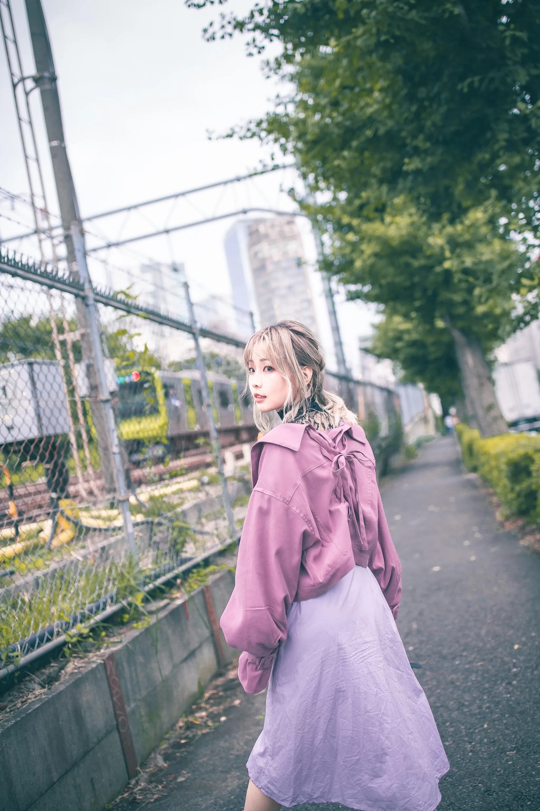 ElyEE子 – NO.90 [2020 Ely Collection] Digital photo set 10套-4 Pale Lavender [54P]插图